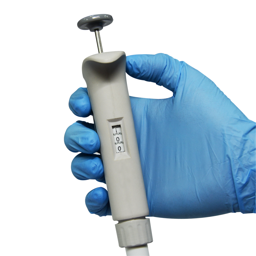 ElitePro 2.0 Single Channel Adjustable Volume Pipette; 10-100µL