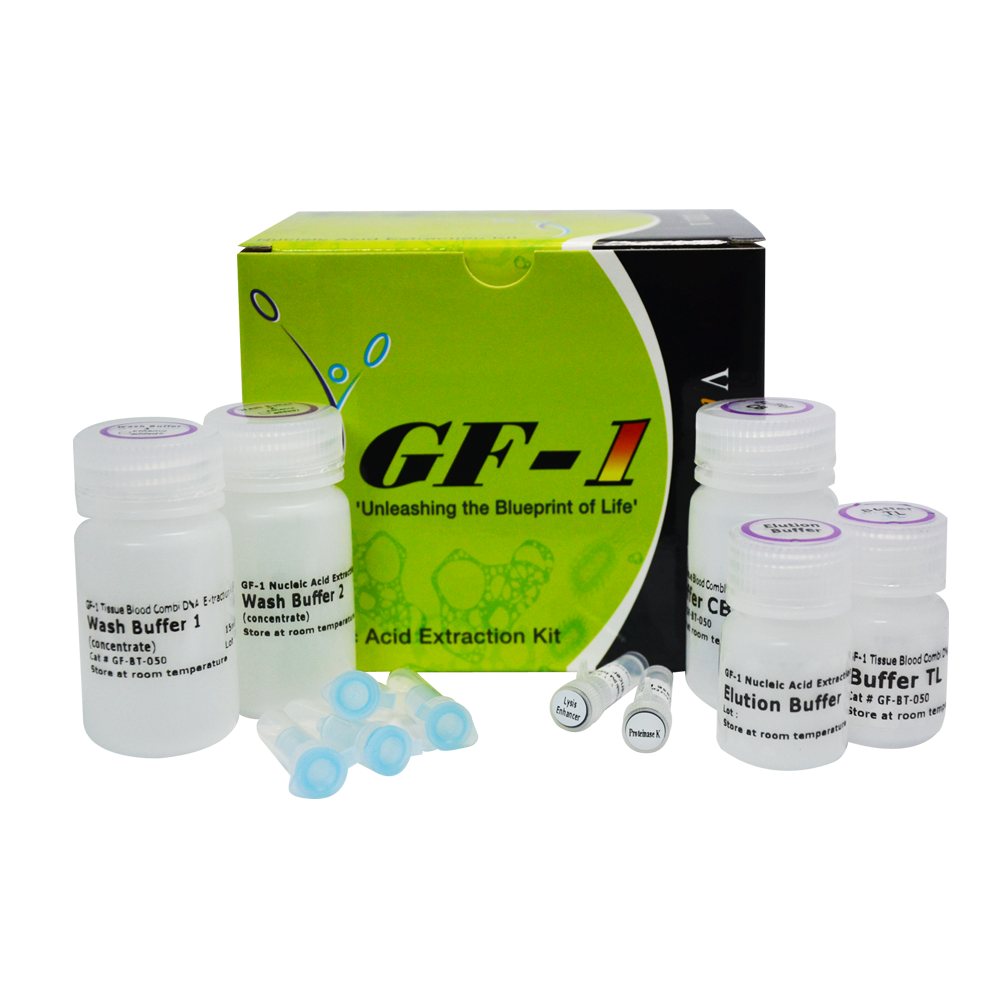 GF-1 Blood Tissue Combi DNA Extraction Kit (Proteinase K included)