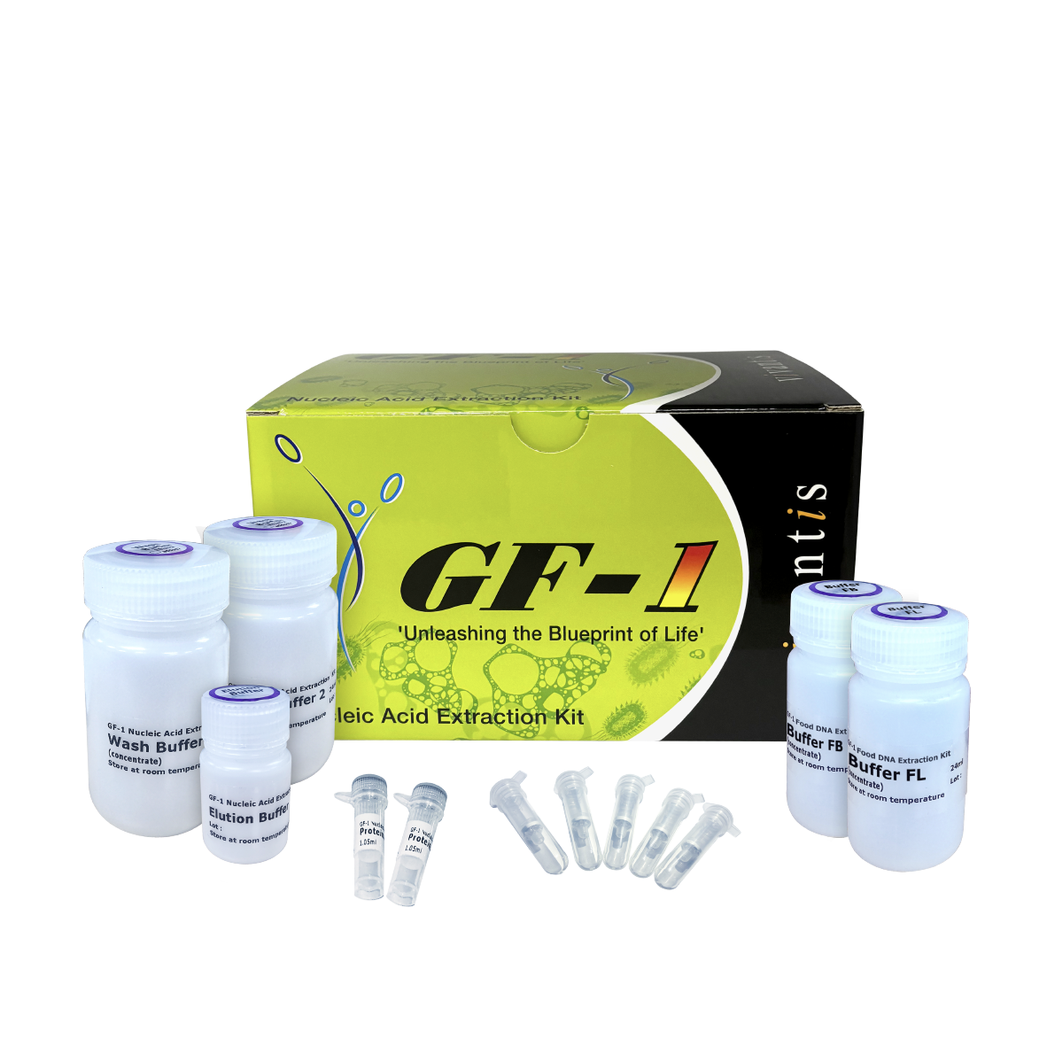 GF-1 Food DNA Extraction Kit (Proteinase K included)