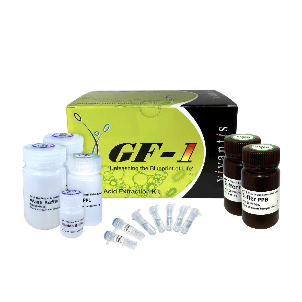 GF-1 Plant II DNA Extraction Kit (Proteinase K included)