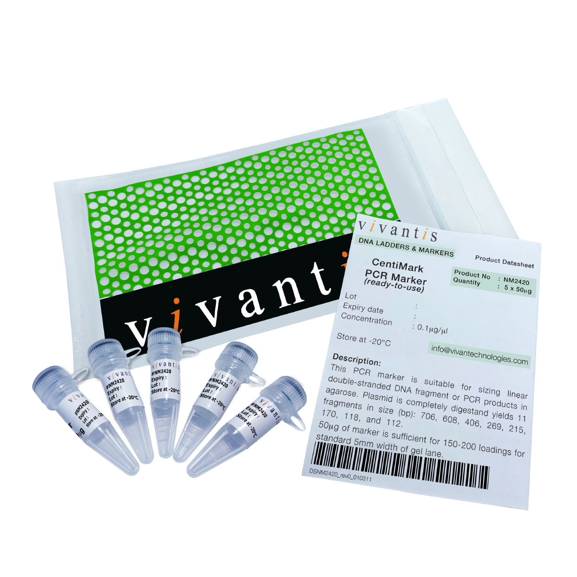 CentiMark PCR Marker (ready-to-use) - Q2UB