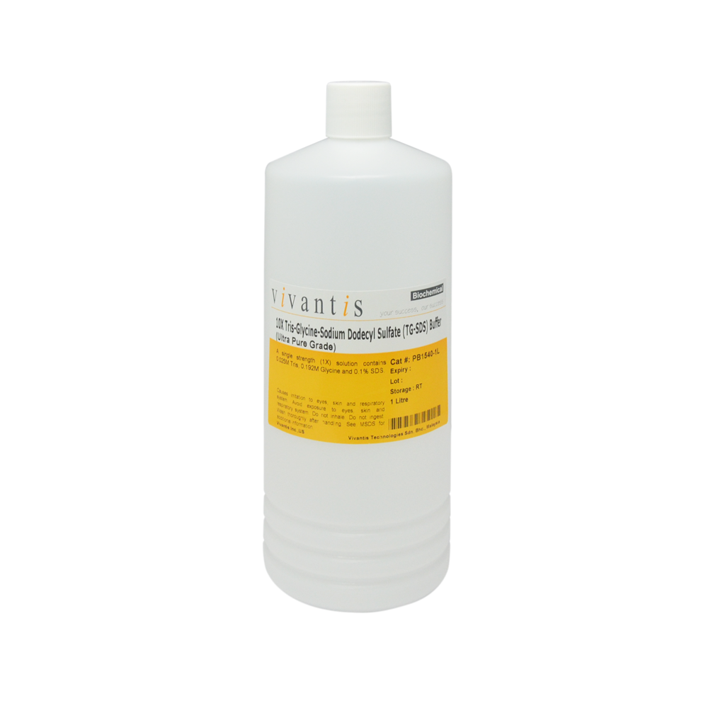 10X Tris-Glycine-Sodium Dodecyl Sulfate (TG-SDS) Buffer, Ultra Pure Grade