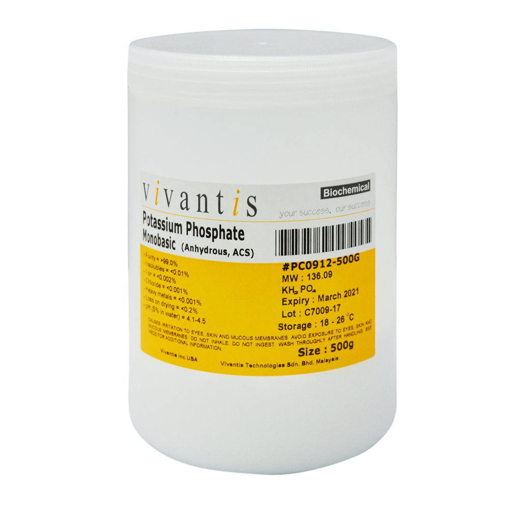 Potassium Phosphate, Monobasic, Anhydrous - Q2UB