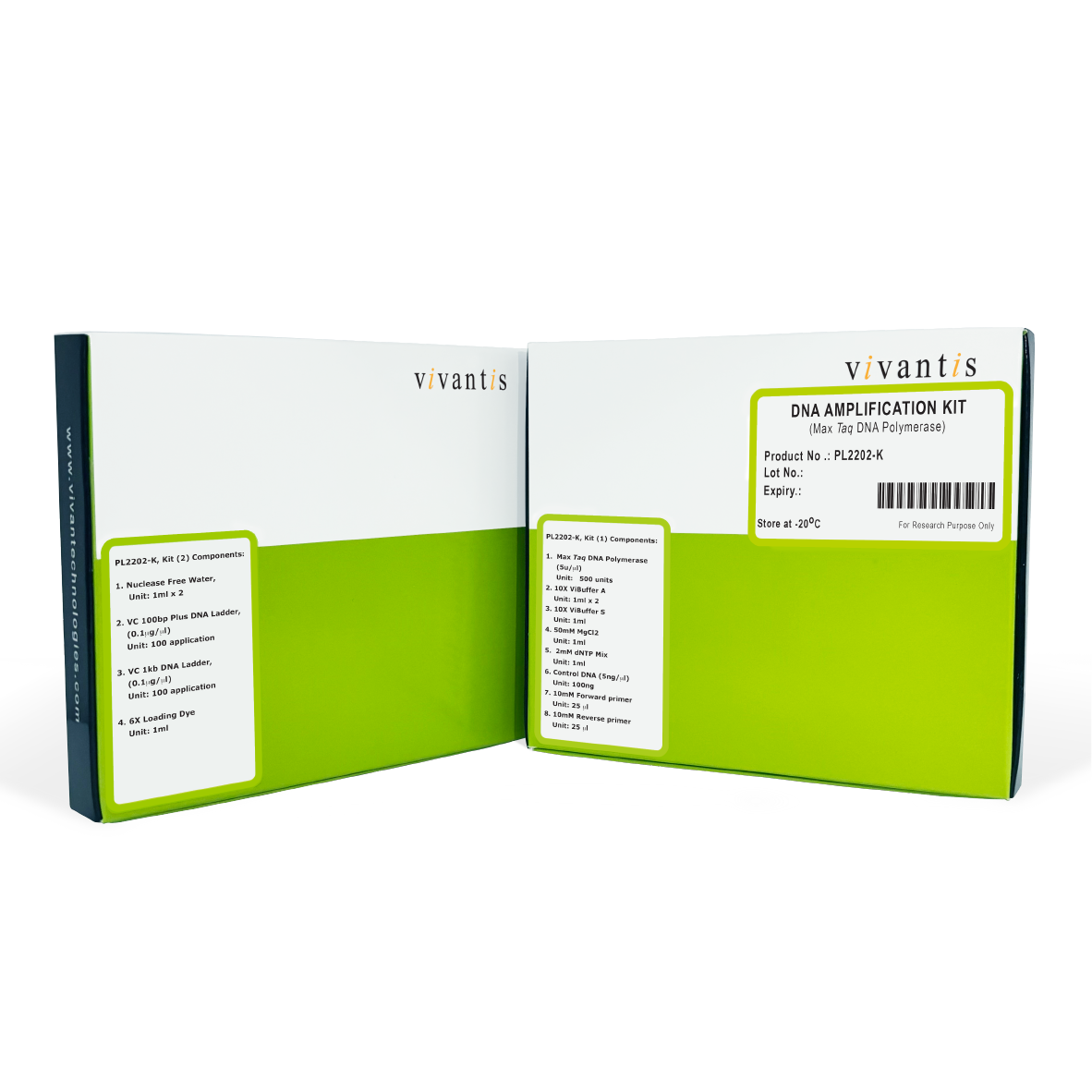 DNA Amplification Kit with Max Taq DNA Polymerase - Q2UB