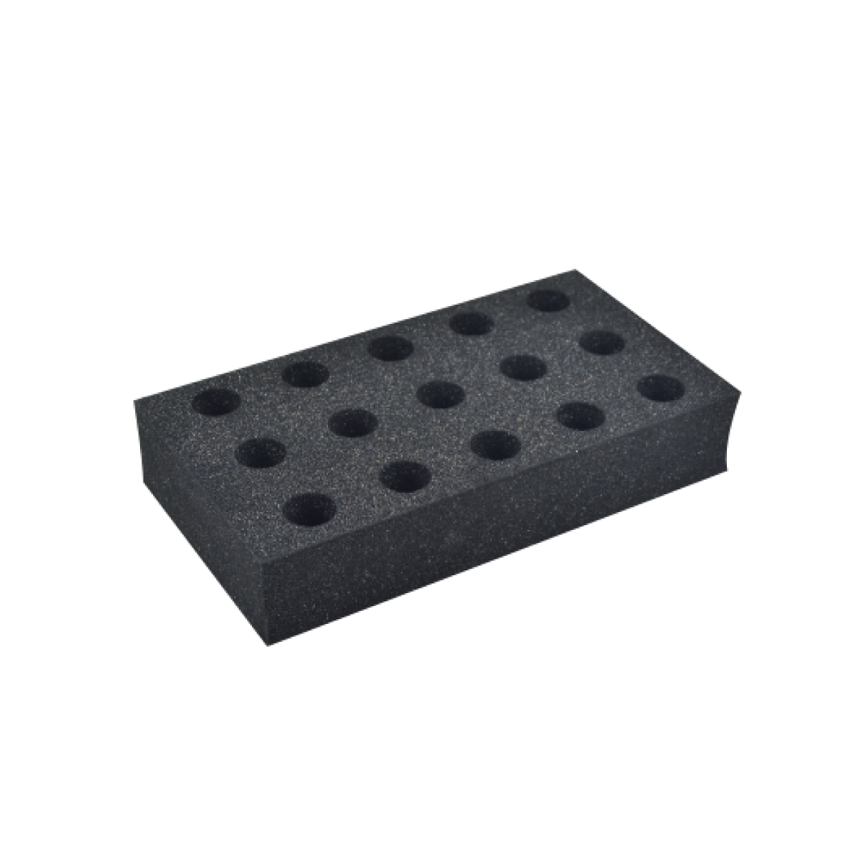 TT-2500VM 15xØ25mm foam tube holder