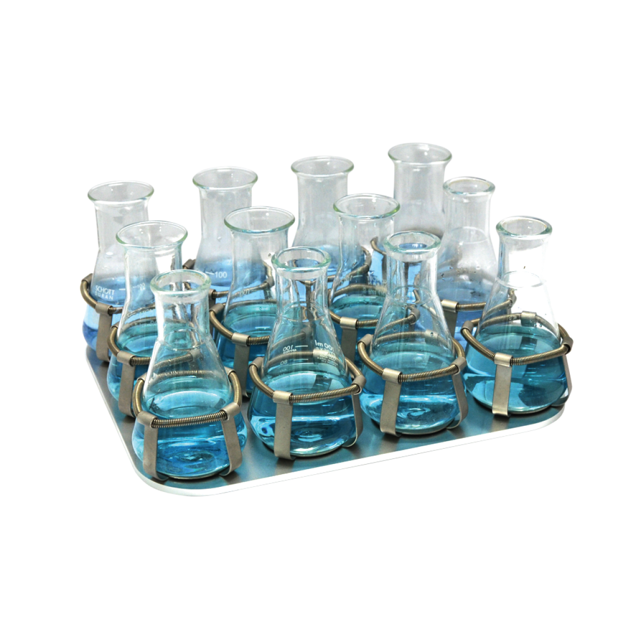 TT-60-SI/ TT-60-RSI Platform with calmps for 100-150ml flask - Q2UB