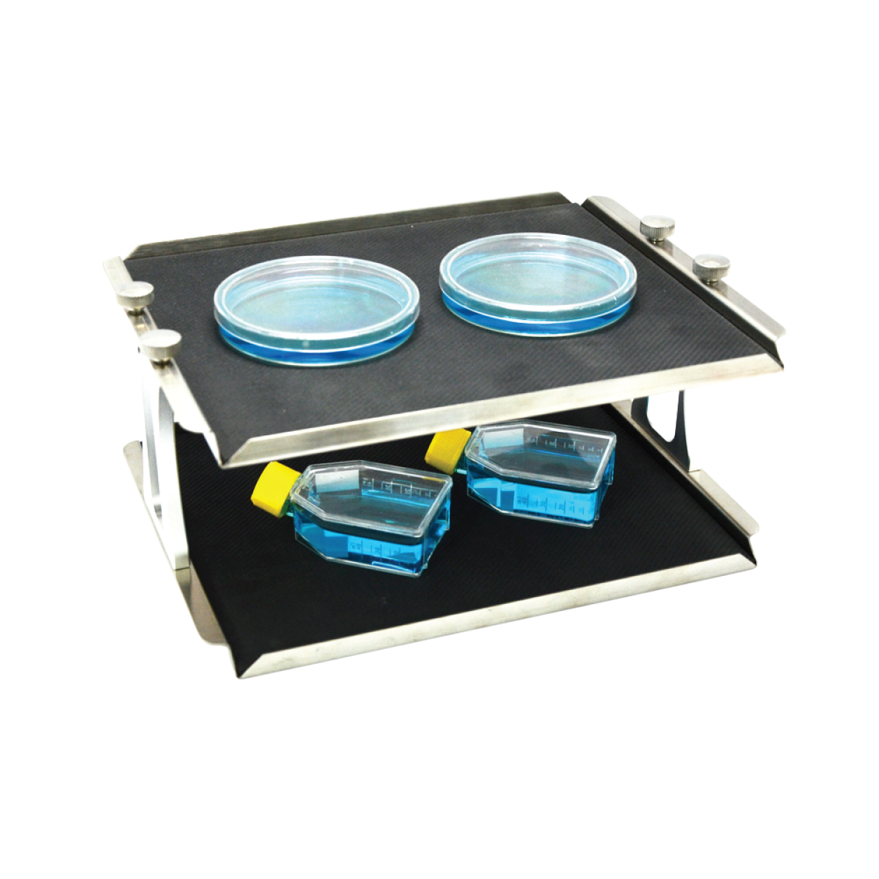 TT-60-SI/ TT-60-RSI Two-level flat platform with non-slip rubber mat - Q2UB