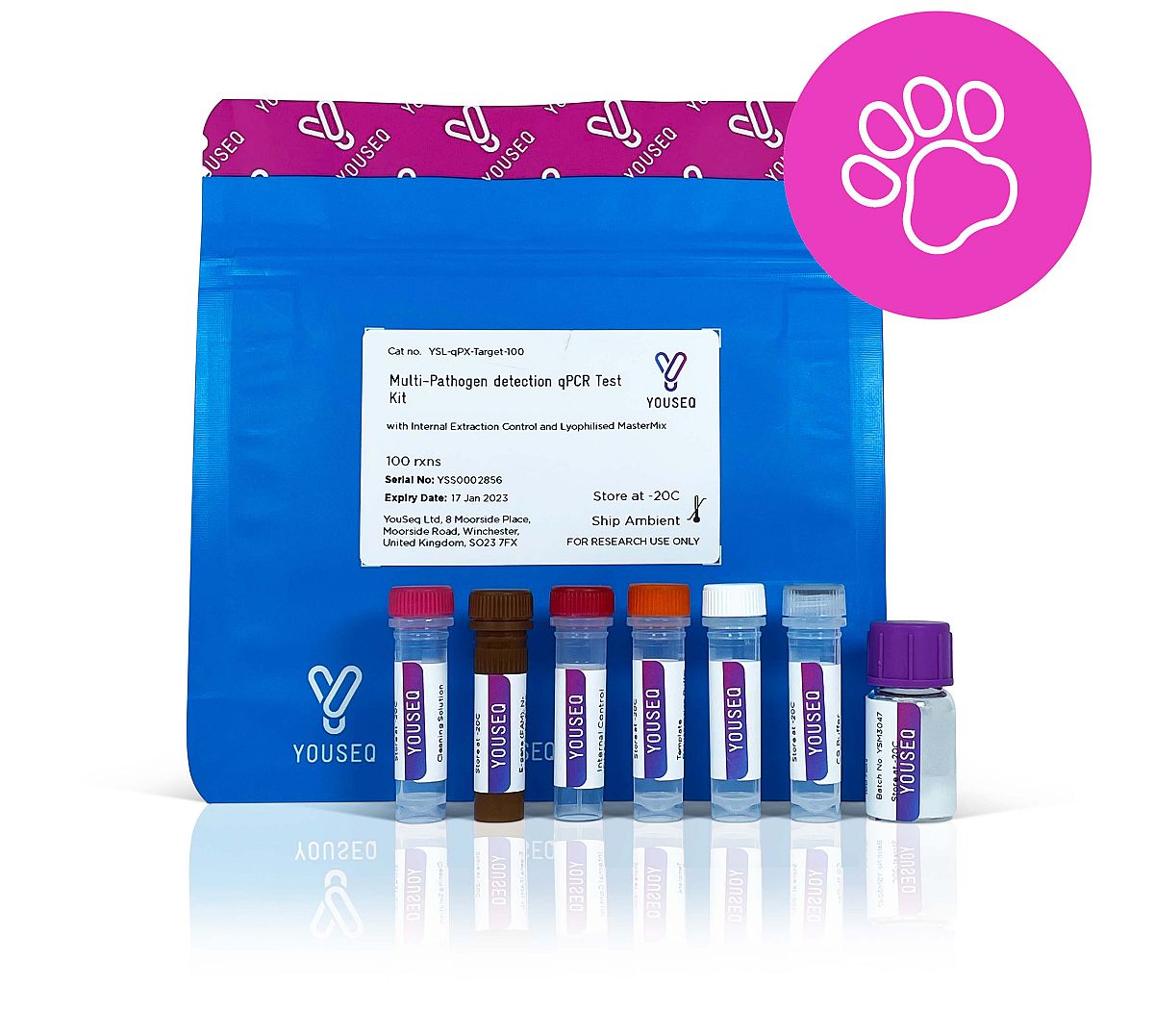 Brucella SPP, C.burnetii & Sal.Dublin Multiplex qPCR kit - Q2UB