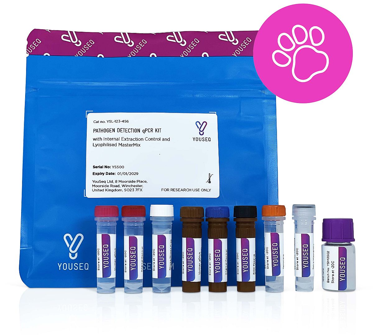 Giardia lamblia qPCR Test Kit - Q2UB