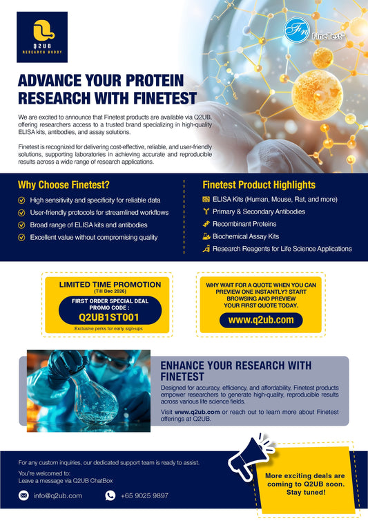 Reliable ELISA & Antibody Solutions with Finetest