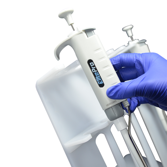 ElitePro 2.0 Single Channel Adjustable Volume Pipette; 1-10µL