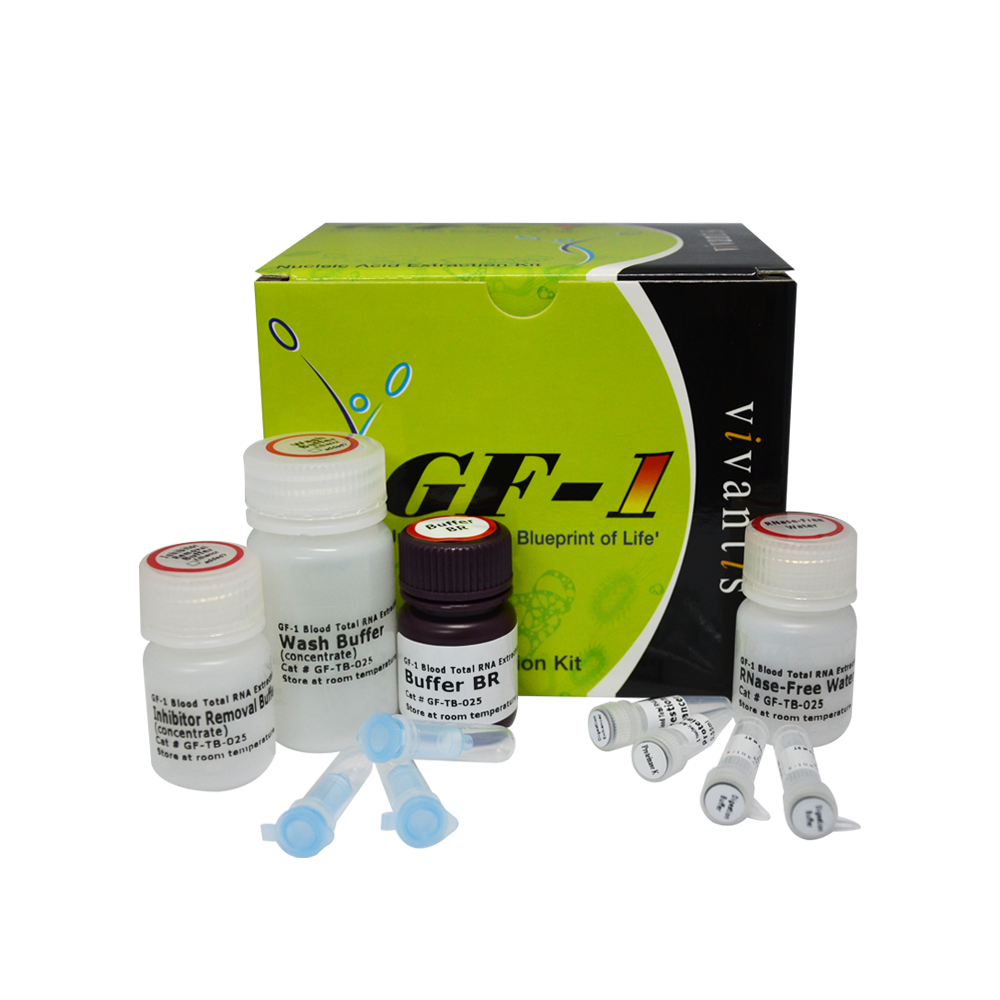 GF-1 Blood Total RNA Extraction Kit (Proteinase K & DNase I included) - Q2UB