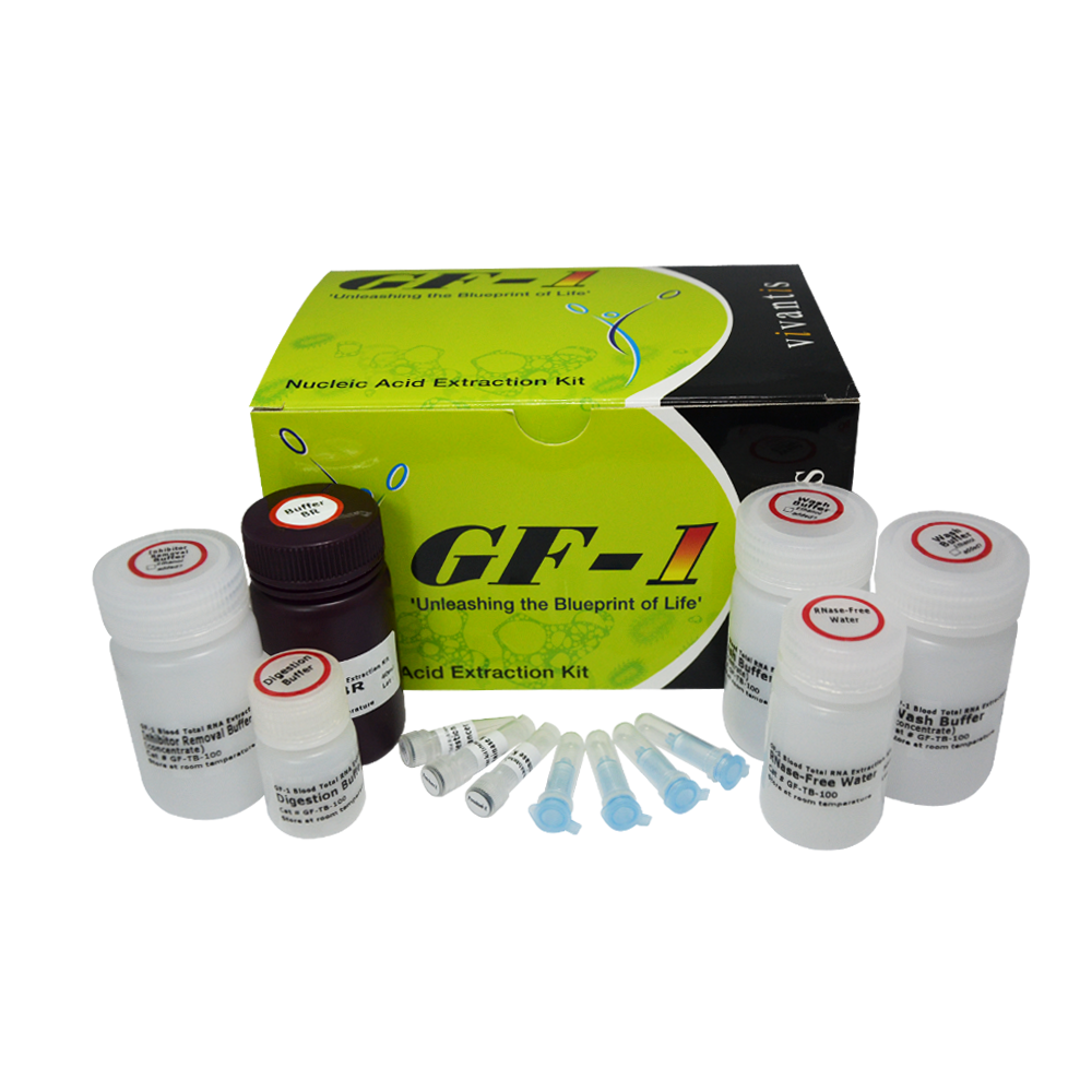 GF-1 Blood Total RNA Extraction Kit (Proteinase K & DNase I included) - Q2UB
