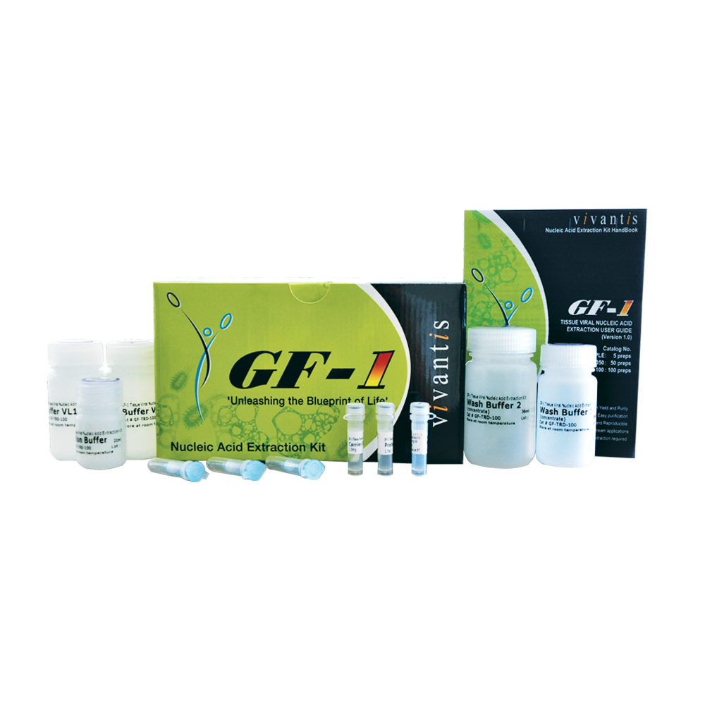 GF-1 Tissue Viral Nucleic Acid Extraction Kit (Proteinase K & Carrier RNA included) - Q2UB