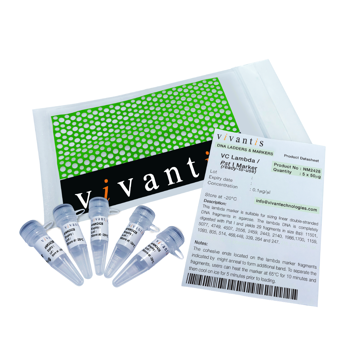 VC Lambda / Pst I Marker (ready-to-use)