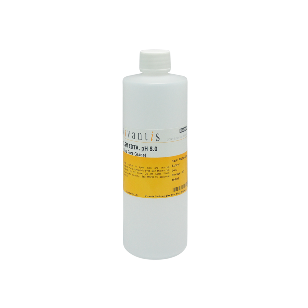 0.5M EDTA, pH8.0, Ultra Pure Grade