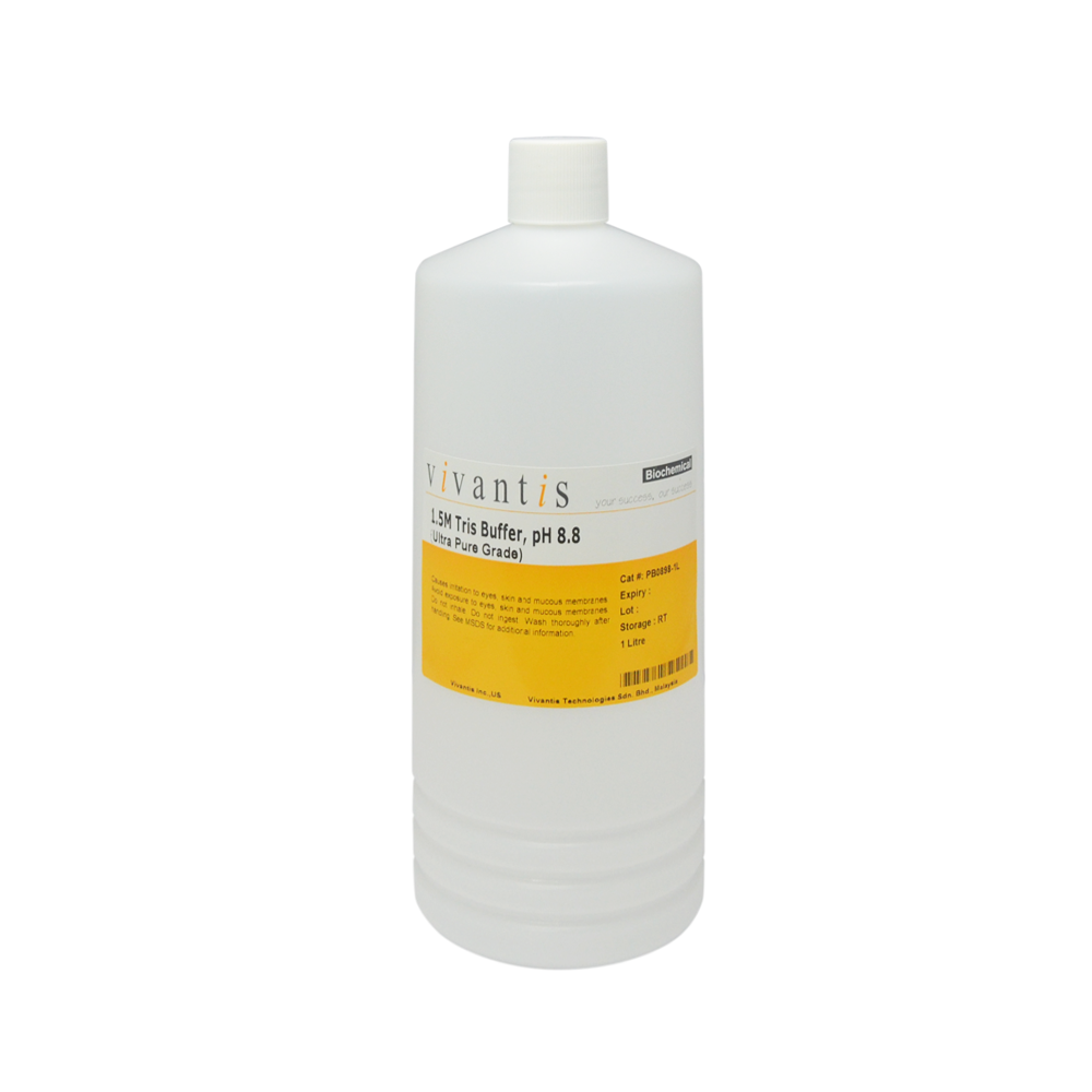 1.5M Tris Buffer, pH8.8, Ultra Pure Grade