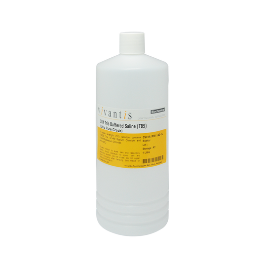 10X Tris Buffered Saline (TBS) (1X Tris Buffered Saline, pH7.4), Ultra Pure Grade