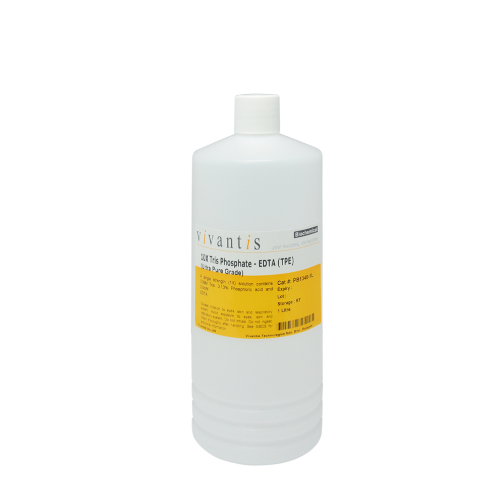 10X Tris Phosphate-EDTA (TPE), Ultra Pure Grade