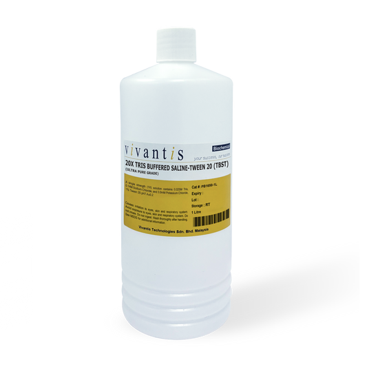 20X Tris-Buffered Saline-Tween 20 (TBST) Buffer, Ultra Pure Grade