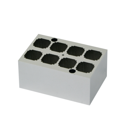 TT-100F/ TT100HT/ TT-100HL/ TT-100CL/ TT-100CTL Block E, 8 x ( dia. 8 - 12.5) mm cuvette - Q2UB