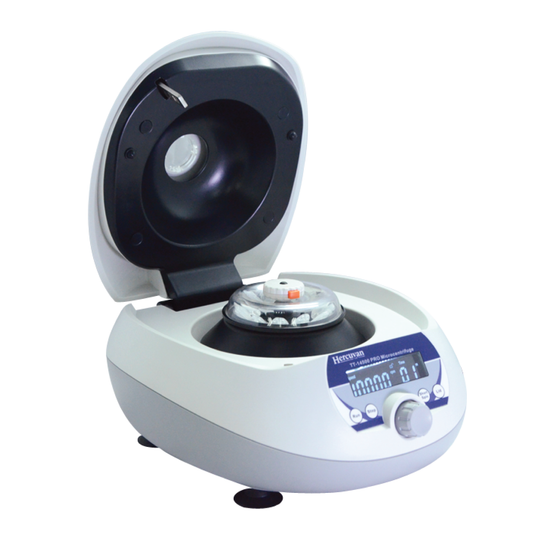 Microcentrifuge; 14,500rpm