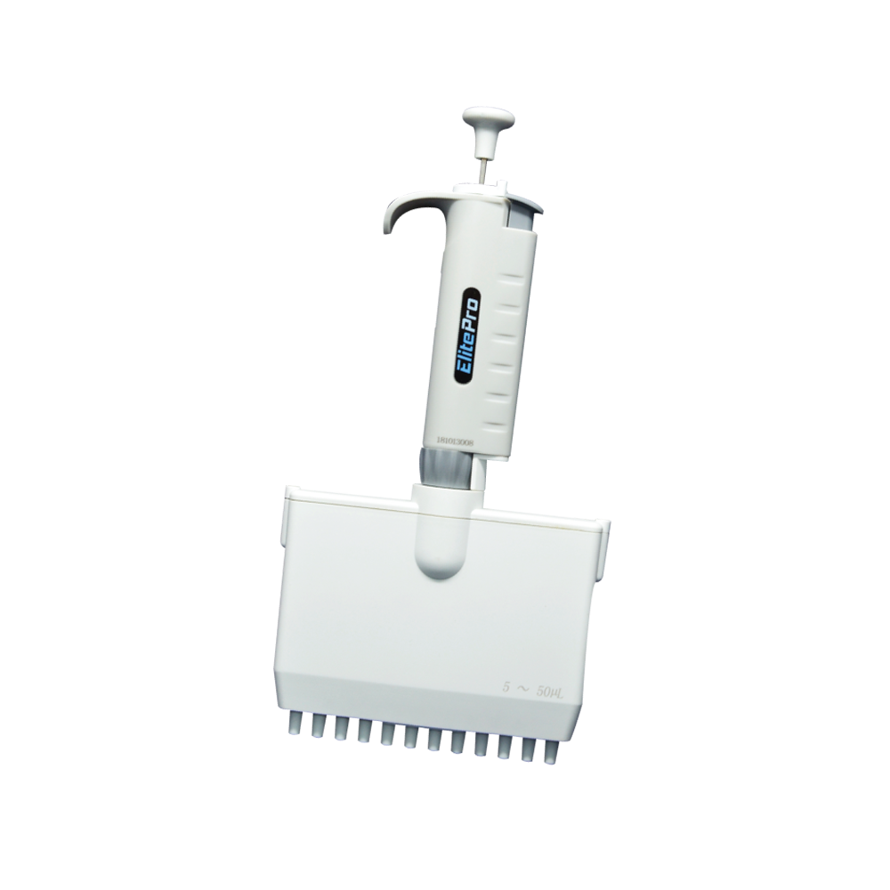 ElitePro 12-Channel Adjustable Volume Pipette; 30-300µL