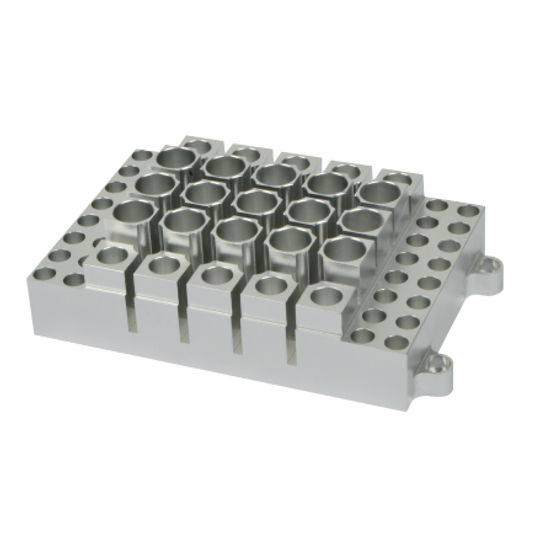 TT-100C/H Block, 32 x 0.2ml + 10 x 0.5ml + 15 x 1.5ml - Q2UB