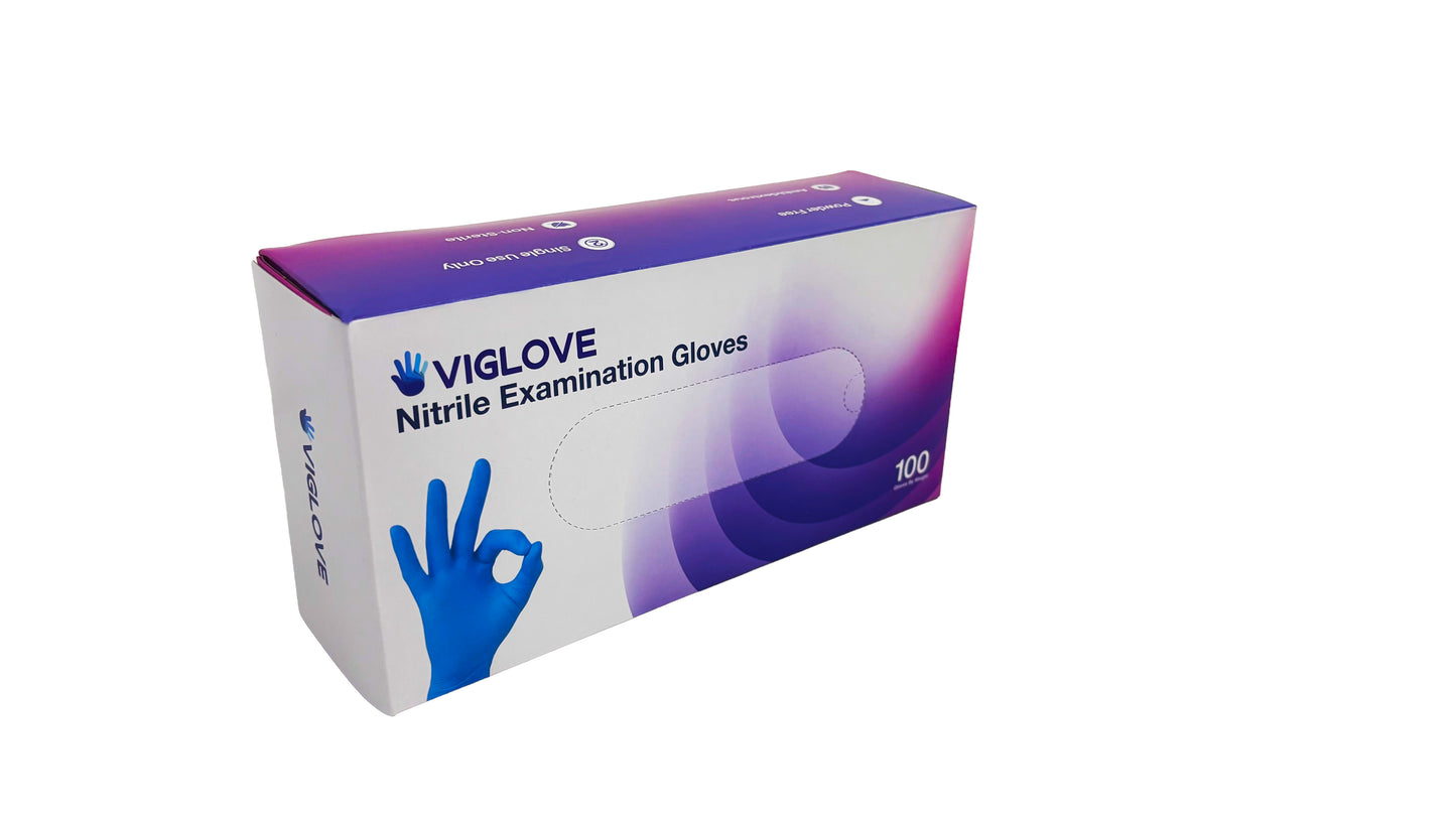 Nitrile Examination Gloves, powder-free